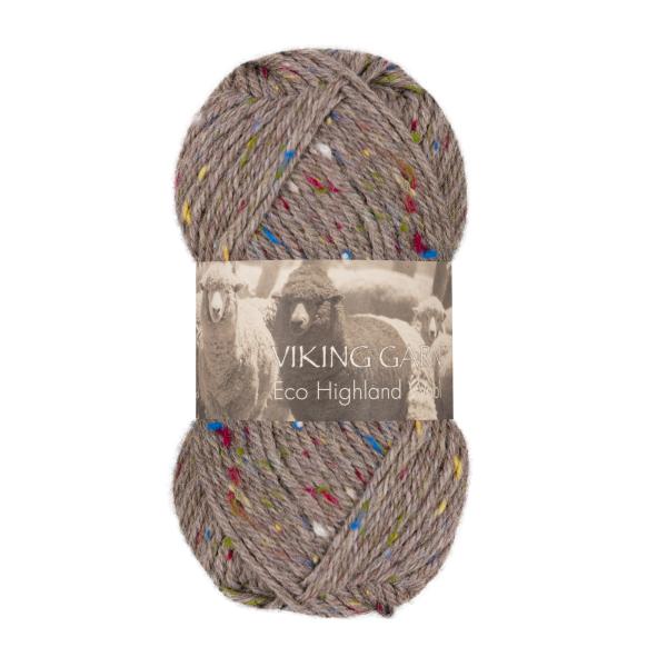 Viking Eco Highland Wool 274 Grå tweed