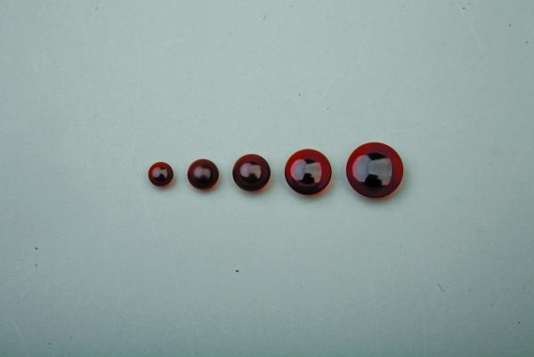 Bamseøjne brun- 12 mm