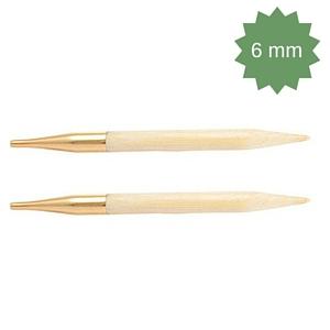 Knitpro Bambus Udskiftelige Rundpinde - 6 mm
