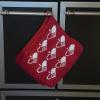 Grydelapper - Viking Design 1715-22A kit -  25cm x 22cm - Viking Vår