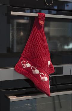 Ovnhåndklæde - Viking Design 1715-22 kit - 30cm x 30cm - Viking Vår