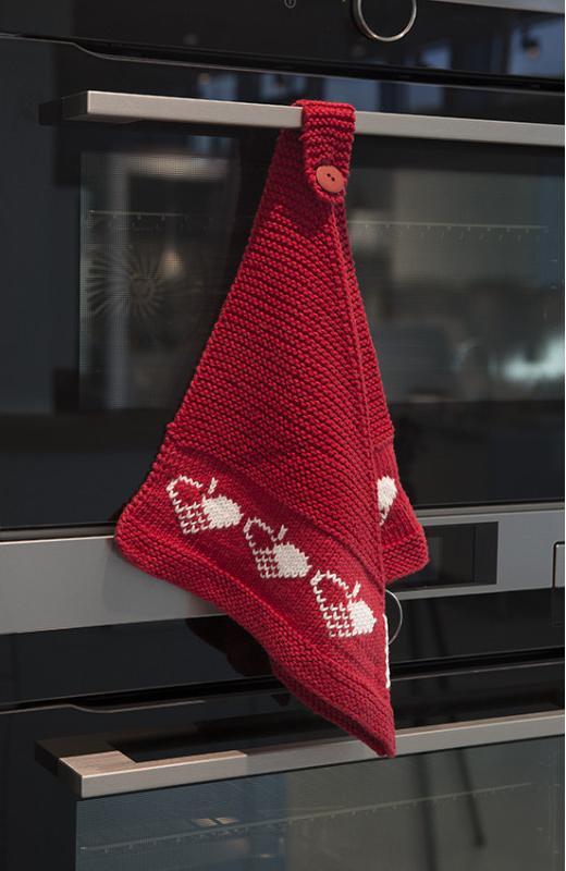 Ovnhåndklæde - Viking Design 1715-22 kit - 30cm x 30cm - Viking Vår