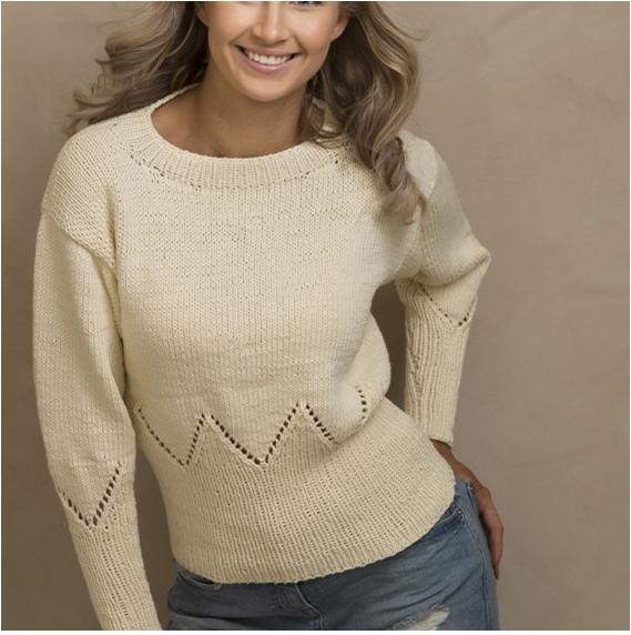 "Liljekonvall" Genser - Viking Design 1702-7 Kit - XS-XXL - Viking Vår