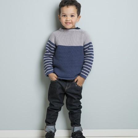 "Benjamin" Tröja - Viking Design 1607-8 Kit - 2-12 År - Viking Vår