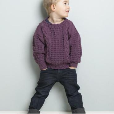 "Jesper" Genser - Viking Design 1607-6 Kit - 2-12 År - Viking Vår