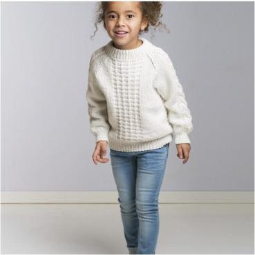 "Lyng" Genser - Viking Design 1605-2 Kit - 2-12 År - Viking Vår