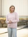 "Orkidé" Genser - Viking Design 2212-8 Kit - XS-XXL - Viking Trend Merino Petite og Viking Kid-Silk