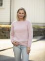 "Orkidé" Genser - Viking Design 2212-8 Kit - XS-XXL - Viking Trend Merino Petite og Viking Kid-Silk