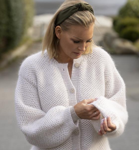 "Camelia" Jakke - Viking Design 2212-5 Kit - XS-XXL - Viking Trend Merino Petite og Viking Kid-Silk