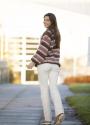 "Myk" Genser - Viking Design 2031-5 Kit - XS-XXL - Viking Kid-Silk + Alpaca Lille Storm