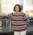 "Myk" Genser - Viking Design 2031-5 Kit - XS-XXL - Viking Kid-Silk + Alpaca Lille Storm