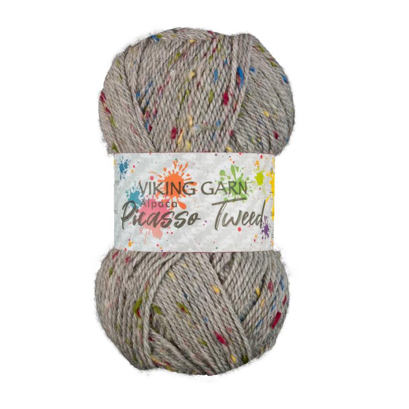 Viking Garn Alpaca Picasso Tweed 913