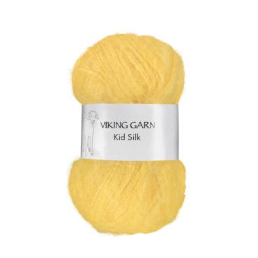 Viking Kid Silk 340 Lys gul