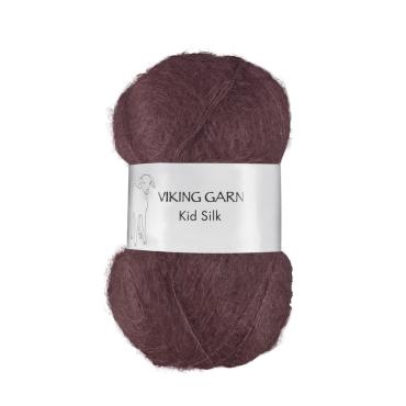Viking Kid Silk 374 Mørk burgunder