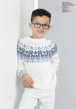 "Sverre" Genser, dreng - Viking Design 1809-5 Kit - 2-12 År - Viking Bambino