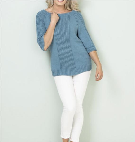 "Alva" Tröja - Viking Design 1609-8 Kit - XS-XXL - Viking Bambino