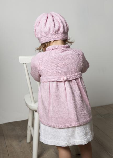 "Livia" Kåbe og hue - Viking Design 1608-2A Kit - 3 Mdr. -2 År - Viking Bambino