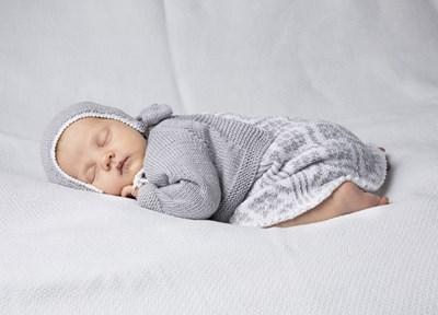 "Flora" Kjole og jakke - Viking Design 1608-1A Kit - 1-24 Mdr. - Viking Bambino