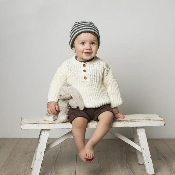 "Noah" Genser, shorts og hue - Viking Design 1608-15 Kit - 1-24 Mdr. - Viking Bambino