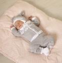 "Helle" Jakke, bukser, hue og sokker - Viking Design 2126-8 Kit - 1-24 Mdr. - Viking Bambino
