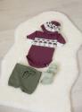 "Luftballong" Body, shorts, hue og sokker - Viking Design 2126-3 Kit - 1-12 Mdr. - Viking Bambino