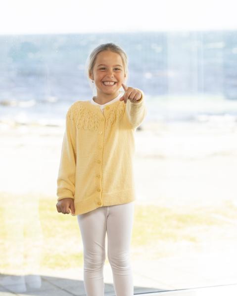 "Eline" Jakke - Viking Design 2121-7 Kit - 2-12 År - Viking Bambino