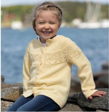 "Pinnie" Jakke - Viking Design 1918-3A Kit - 2-12 År - Viking Bambino