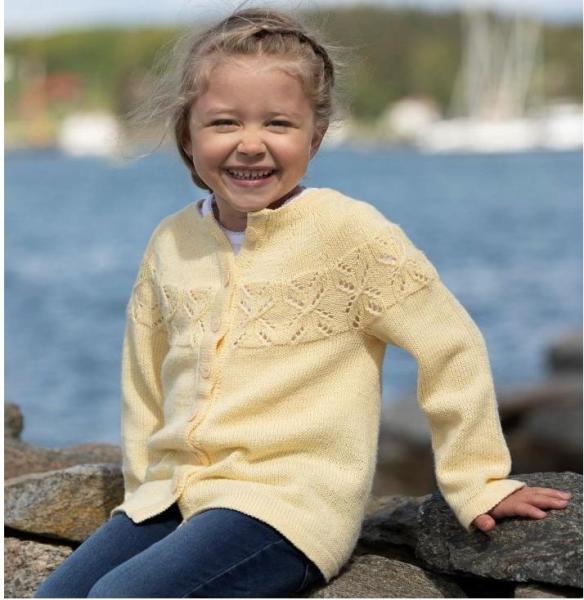 "Pinnie" Jakke - Viking Design 1918-3A Kit - 2-12 År - Viking Bambino
