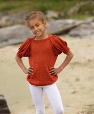"Pennelope" Top - Viking Design 1918-11A Kit - 2-12 År - Viking Bambino