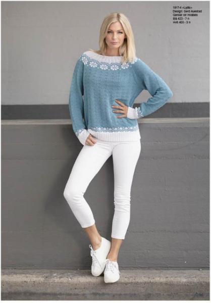 "Lydia" Genser - Viking Design 1917-4B Kit - XXS-XXXL - Viking Bambino