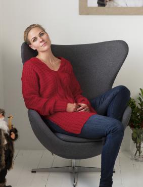 "Halm" Genser - Viking Design 1926-8 Kit - XS-XL - Viking Alpaca Bris