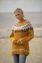 "Takk" Genser - Viking Design 1922-4 Kit - XS-XXL - Viking Alpaca Bris