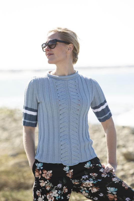 "Blåne" Top - Viking Design 1914-1 Kit - XS-XXL - Viking Bamboo