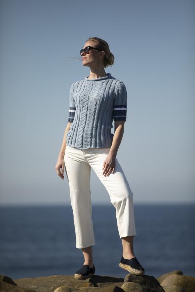 "Blåne" Top - Viking Design 1914-1 Kit - XS-XXL - Viking Bamboo
