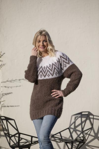 "Vie" Genser - Viking Design 1909-6 Kit - XS-XL - Viking Mohrino