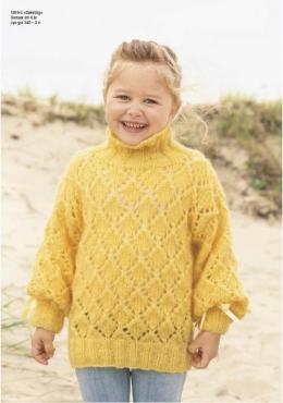 "Dønning" Genser - Viking Design 1815-4 Kit - 2-12 År - Viking Alpaca Bris