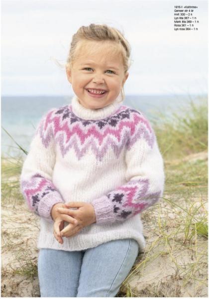 "Kathrine" Genser - Viking Design 1815-1 Kit - 2-12 År - Viking Alpaca Bris