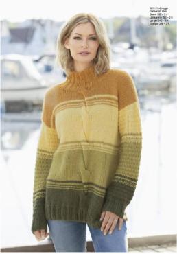 "Dregg" Genser - Viking Design 1811-11 Kit - XS-XXL - Viking Alpaca Bris