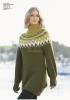 "Tåke" Genser - Viking Design 1811-10 Kit - XS-XXL - Viking Alpaca Bris
