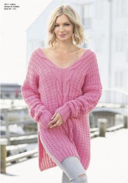 "Halm" Genser - Viking Design 1811-1 Kit - XS-XL - Viking Alpaca Bris