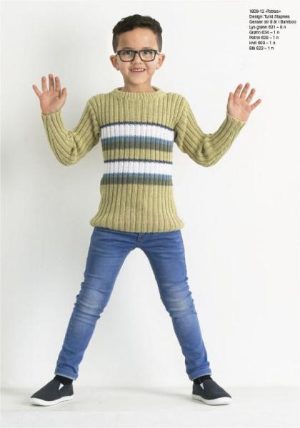 "Tobias" Genser, dreng - Viking Design 1809-12 Kit - 1-12 År - Viking Bamboo