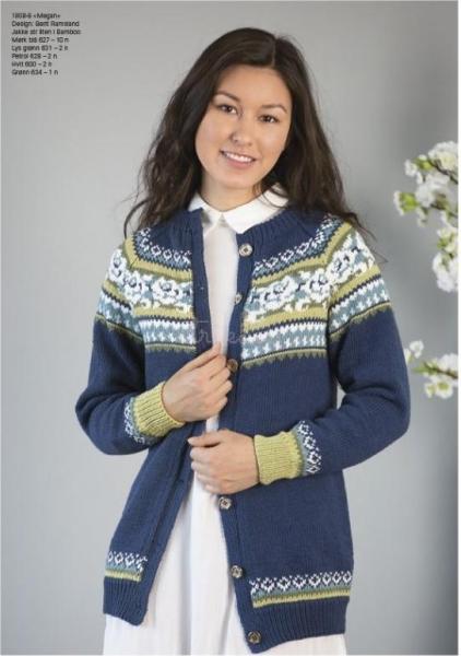 "Megan" Jakke - Viking Design 1808-8 Kit - XS-XXL - Viking Bamboo