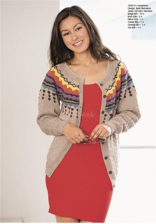 "Josephine" Jacka - Viking Design 1808-15 kit - XS-XXL - Viking Bamboo