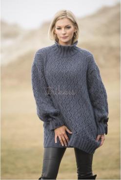 "Dønning" Genser - Viking Design 1807-6 Kit - XS-XL - Viking Alpaca Bris