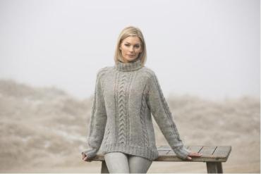 "Rim" Genser - Viking Design 1807-3 Kit - S-XL - Viking Alpaca Bris