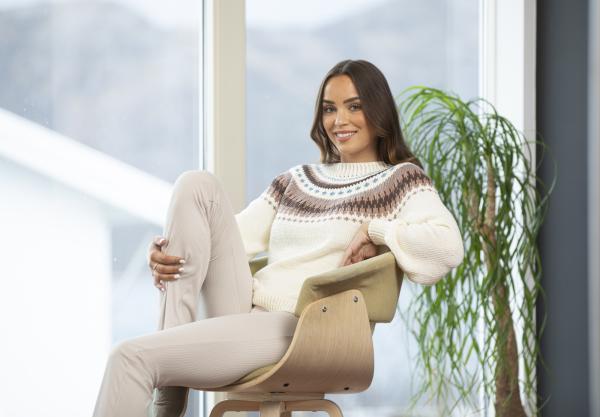 "Sunset" Genser - Viking Design 2214-5B Kit - XS-XXL - Viking Bamboo