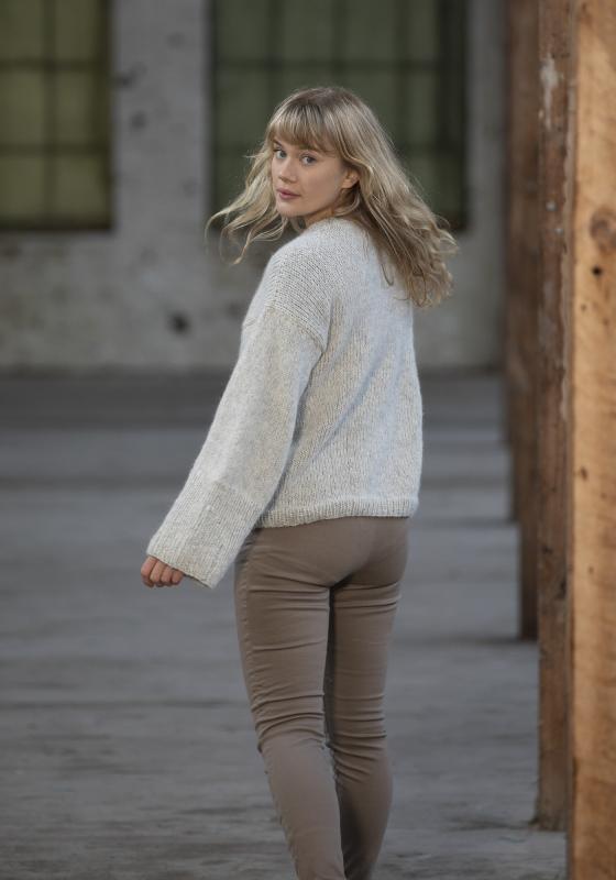 "Bredine" Tröja - Viking Design 2206-7 Kit - XS-XXXL - Viking Alpaca Bris