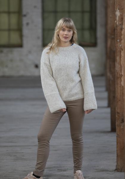 "Bredine" Genser - Viking Design 2206-7 Kit - XS-XXXL - Viking Alpaca Bris