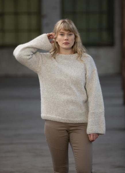 "Bredine" Genser - Viking Design 2206-7 Kit - XS-XXXL - Viking Alpaca Bris