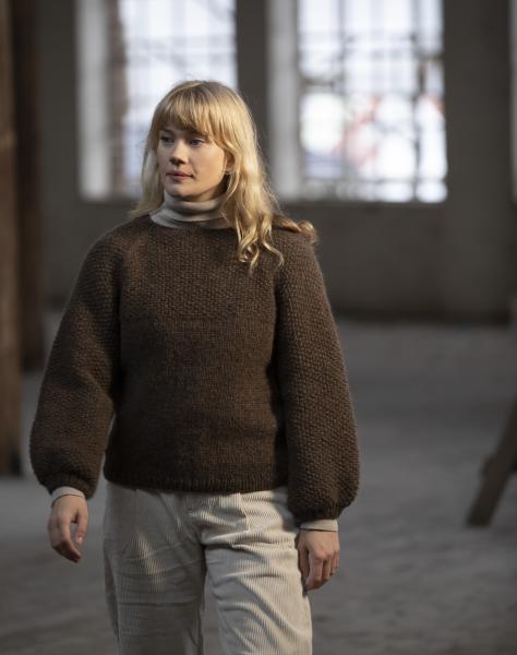 "Tabitta" Genser - Viking Design 2206-4 Kit - XS-XXXL - Viking Alpaca Bris